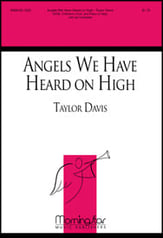 Angels We Have Heard on High SATB choral sheet music cover